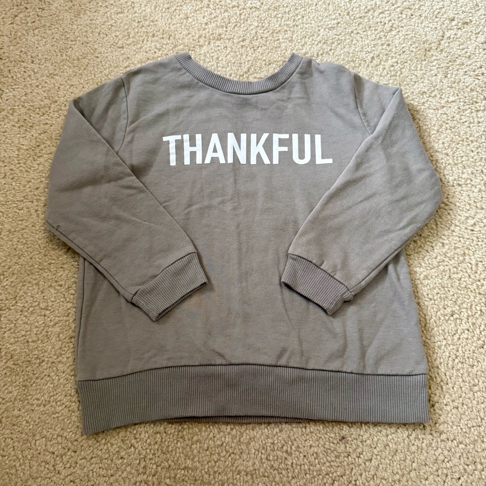 10Threads ‘Thankful’ Sweatshirt - Picture 2 of 4